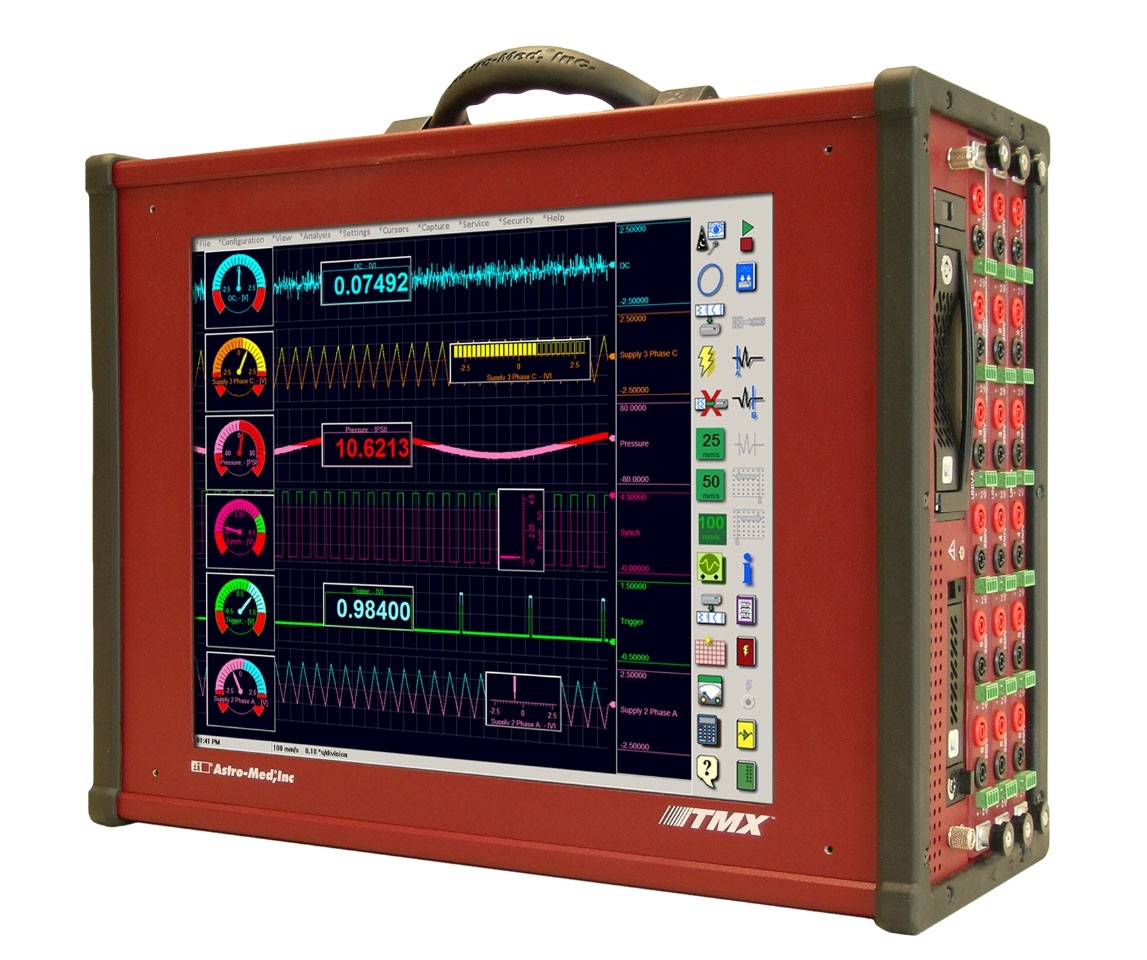 Astro Med Bringt Neues High Speed Datenerfassungssystem TMX Auf Den