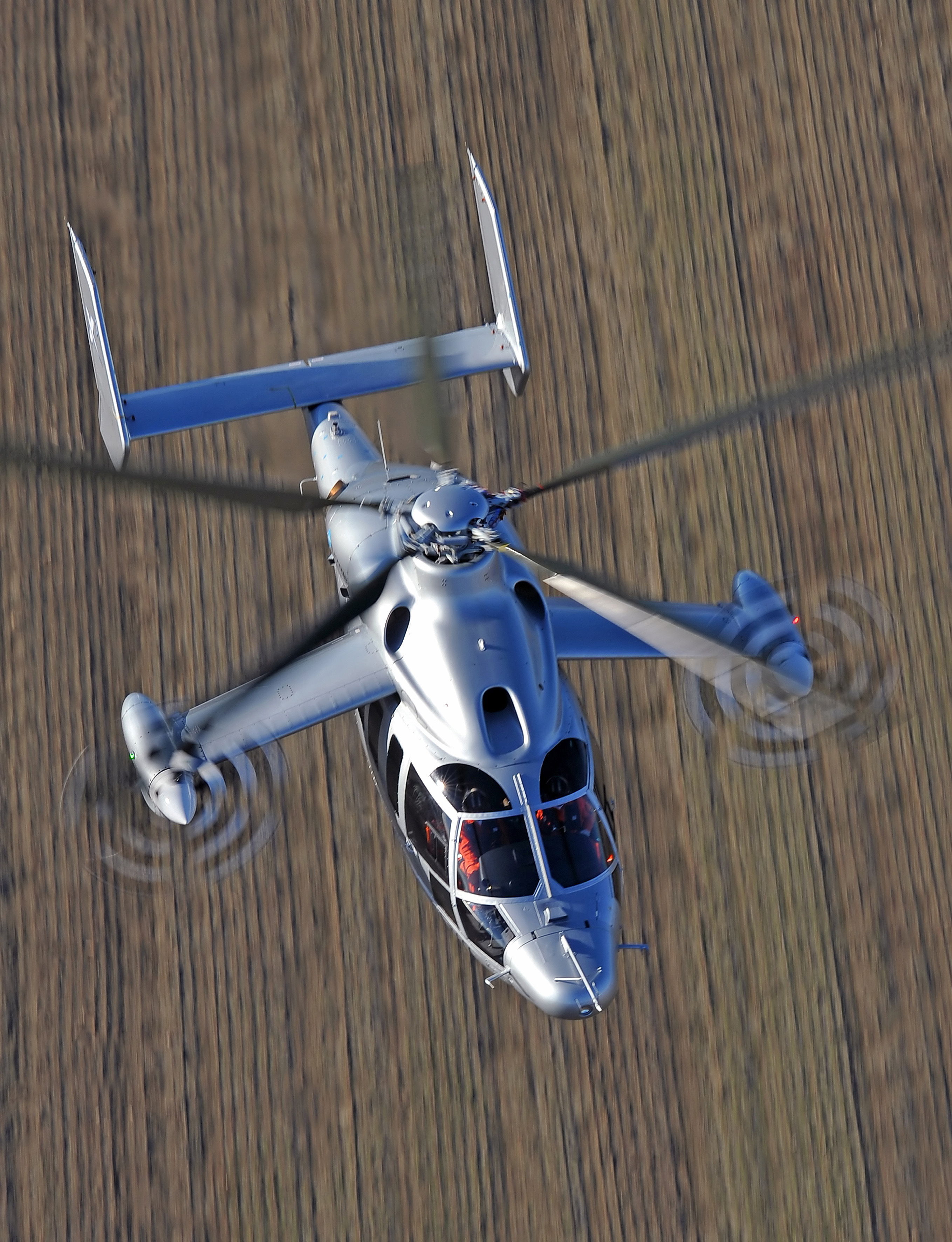 The Eurocopter X Hybrid Helicopter Exceeds Its Speed Challenge