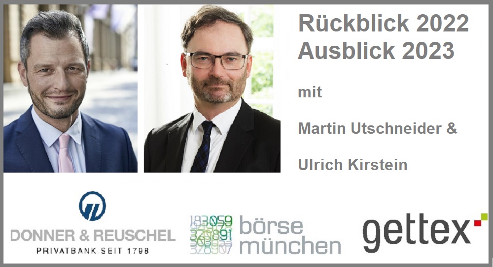 Rückblick 2022 Ausblick 2023 Online 29 11 2022 Bayerische Börse