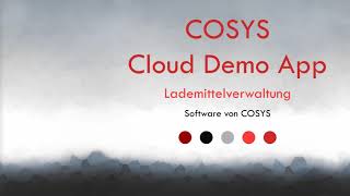 COSYS Lademittelverwaltung