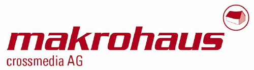 Logo der Firma makrohaus AG, crossmedia