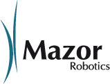 Logo der Firma MAZOR Robotics UG. / Location Germany