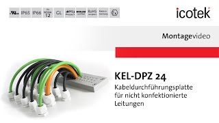 icotek Kabeldurchführung KEL-DPZ 24