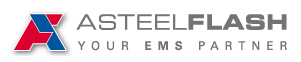 Logo der Firma Asteelflash Group
