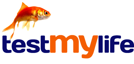 Logo der Firma Testmylife.com
