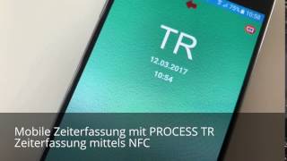Zeiterfassung mittels NFC