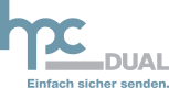 Die ARWAG Holding AG versendet 10.000 Briefe mit dem BriefButler von hpc DUAL - inklusive postalische Zustellung!
