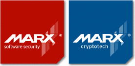 Logo der Firma MARX Software Security GmbH