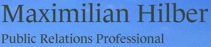 Logo der Firma Maximilian Hilber Konzept & Kommunikation