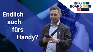 Mobile Personalzeiterfassung (PZE), Projektzeiterfassung (BDE) mit der infoBoard App