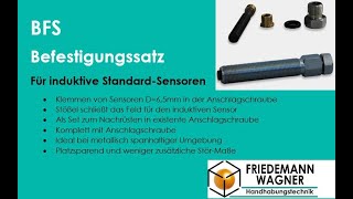 Befestigungssatz BFS und Anschlagschraube ASL