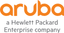 Logo der Firma Aruba, a Hewlett Packard Enterprise company