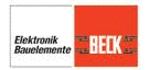 Logo der Firma Beck GmbH & Co. Elektronik Bauelemente KG