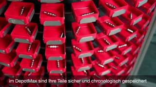 DepotMax - das innovative Teilehandling