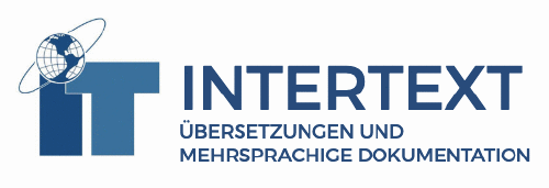 Logo der Firma INTERTEXT® Übersetzungen und mehrsprachige Dokumentation