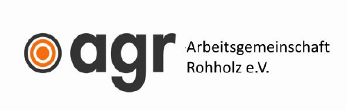 Logo der Firma Arbeitsgemeinschaft Rohholz e.V. (AGR)
