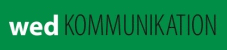 Logo der Firma wed Kommunikation