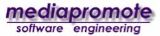 Logo der Firma mediapromote software engineering