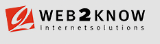 Logo der Firma web2know GmbH