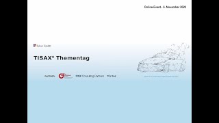 Sulzer TISAX® Thementag