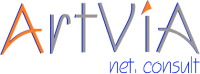 Logo der Firma ArtVia net.consult GbR