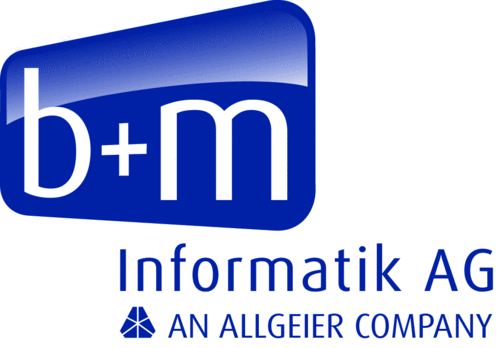 Logo der Firma b+m Informatik AG
