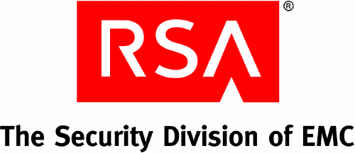 Logo der Firma RSA, The Security Devision of EMC