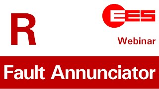 Webinar Recording - Presentation of the new fault annunciator generation
