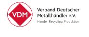 Logo der Firma Verband Deutscher Metallhändler e.V.