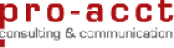 Firmenlogo pro-acct Consulting & Communication