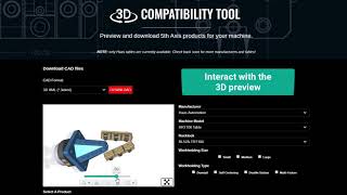Produktkatalog von 5th Axis auf CAD-Content-Plattform von TraceParts verfügbar