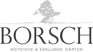 Logo der Firma Koiteiche und exklusive Gärten Reinhold Borsch