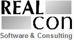Logo der Firma REALCON Software & Consulting GmbH