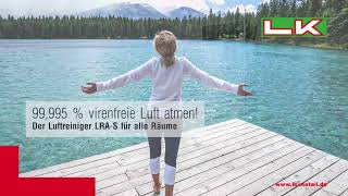 Corona stoppen: 99,995 % virenfreie Luft atmen
