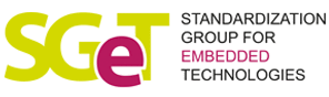 Logo der Firma SGET Standardization Group for Embedded Technologies e.V