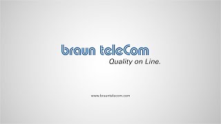 Unternehmensvideo braun teleCom