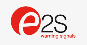 Logo der Firma E2S Warning Signals