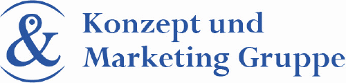 Logo der Firma Konzept und Marketing GmbH