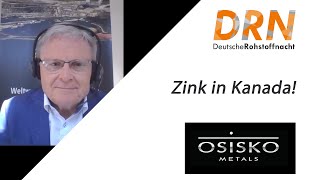Osisko Metals: Entwicklung eines großen Zinkprojektes in Kanada