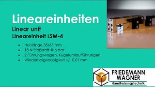 Kurz-Video Linearschlitten LSM-4