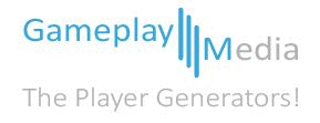 Logo der Firma Gameplay Media GmbH