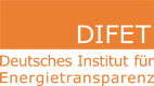 Logo der Firma Deutsches Institut für Energietransparenz, DIFET