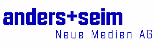 Logo der Firma Anders und Seim Neue Medien AG