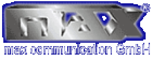 Logo der Firma max communication GmbH