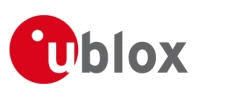 Logo der Firma u-blox AG