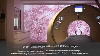 Canon-Projektoren im CT-Raum