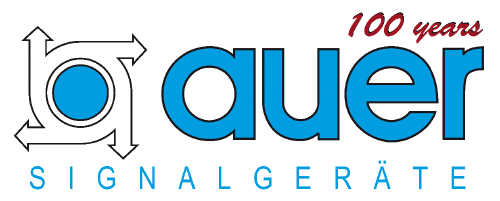 Logo der Firma J. AUER Signalgeräte GmbH