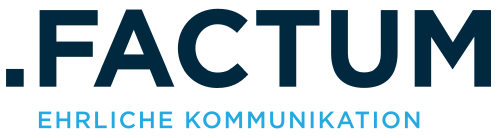 Company logo of factum Presse und Öffentlichkeitsarbeit GmbH