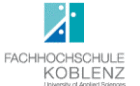 Logo der Firma Fachhochschule Koblenz