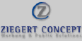 Firmenlogo ZIEGERT CONCEPT WERBUNG · DESIGN · PR
